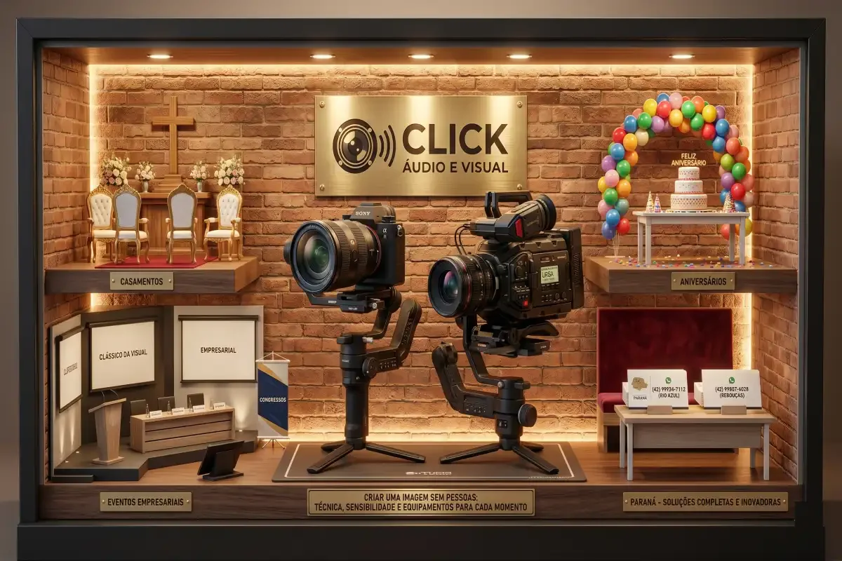 Cobertura Fotográfica e Vídeo no Paraná | Click Áudio e Visual