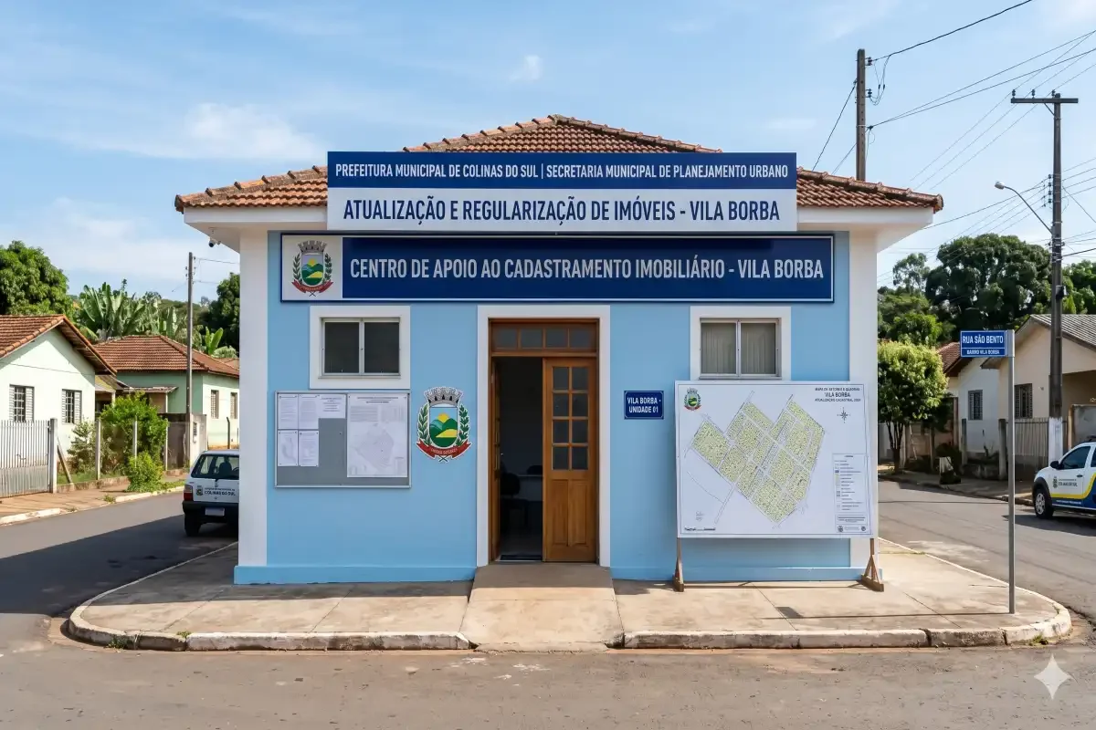 Cadastramento Imobiliário Obrigatório: Vila Borba e Colinas do Sul