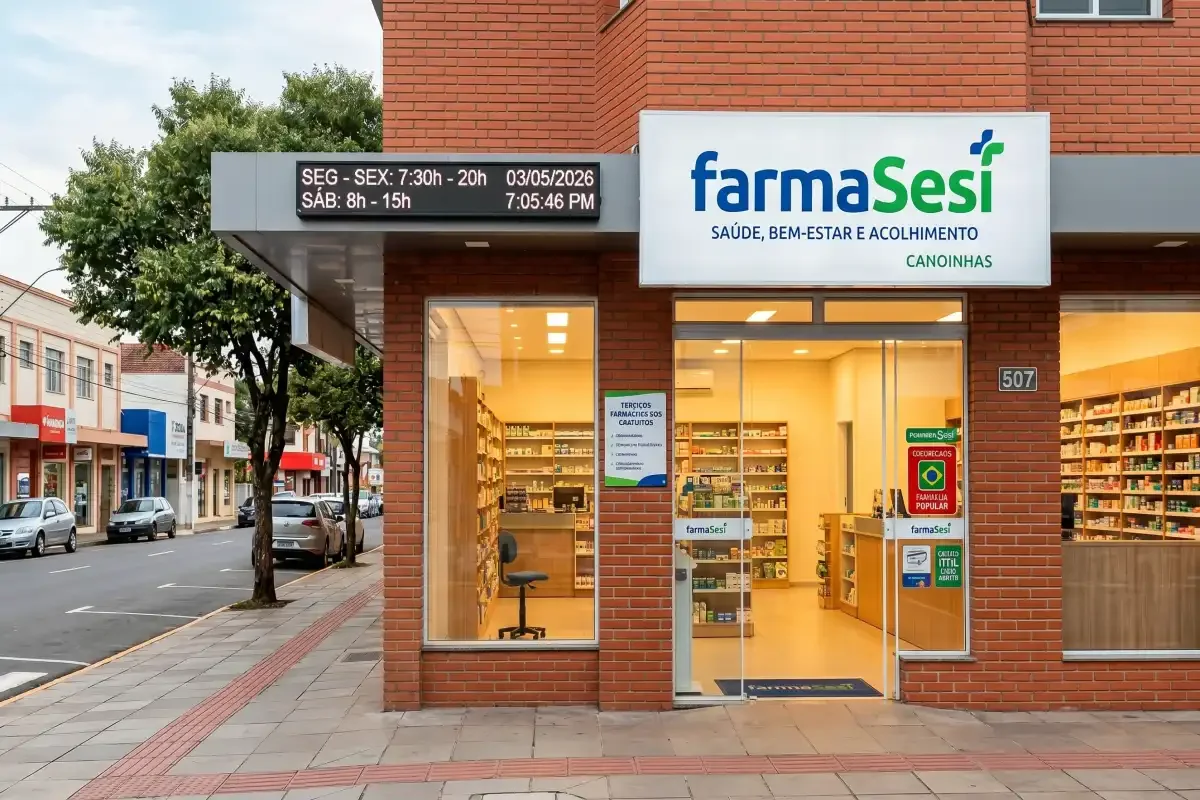 farmaSesi em Canoinhas: Saúde, Ofertas e Farmácia Popular