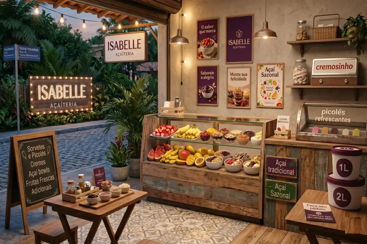 Isabelle Açaíteria: O Sabor Que Marca em Nossa Senhora do Ó