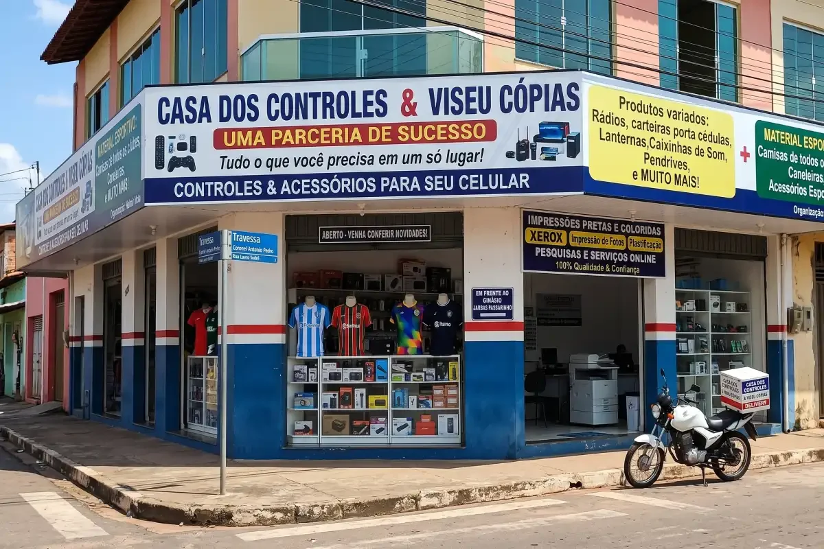 Casa dos Controles e Viseu Cópias: Soluções Completas