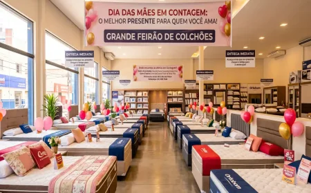Feirão de Colchões em Contagem: Ofertas de Dia das Mães