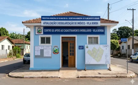 Cadastramento Imobiliário Obrigatório: Vila Borba e Colinas do Sul