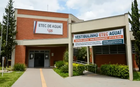 Aguaí: ETEC abre inscrições para vagas remanescentes com foco na alta empregabilidade do ensino técnico