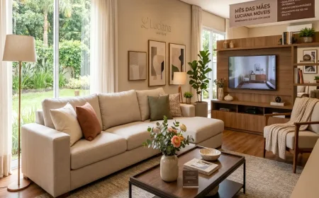 Mês das Mães Luciana Móveis: Design e Conforto